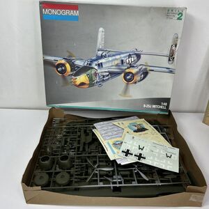 Monogram B-25J Mitchell 1:48 Plastic Model Kit 5507 Warbird WWII Aircraft
